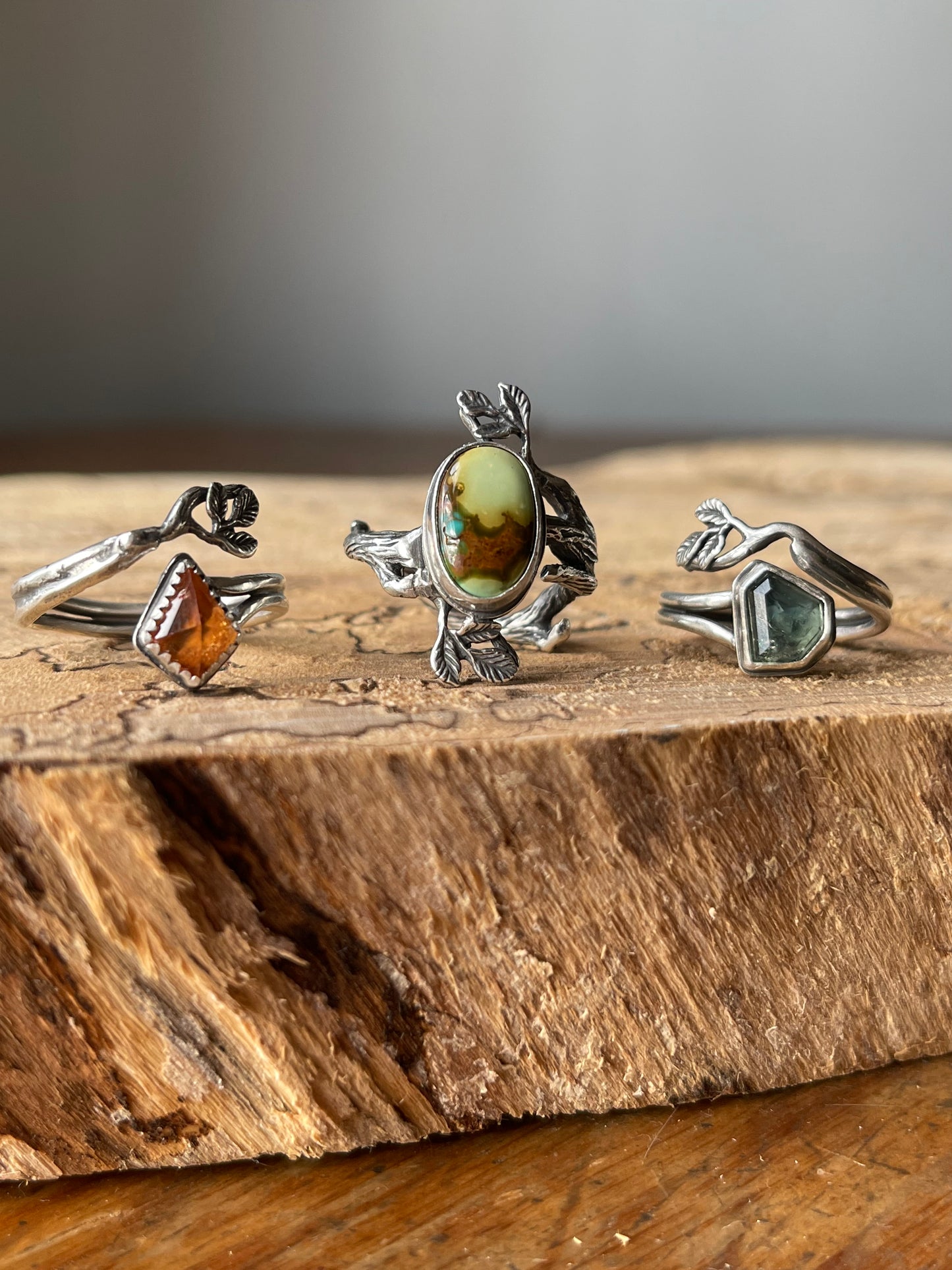 A Walk in the Woods • Royston Turquoise Sterling Silver Statement Ring