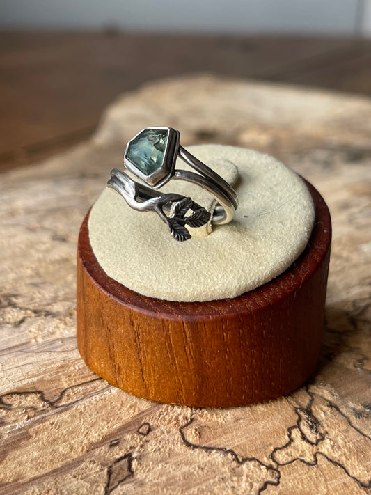 Forestline Adjustable Ring • Madagascar Sapphire