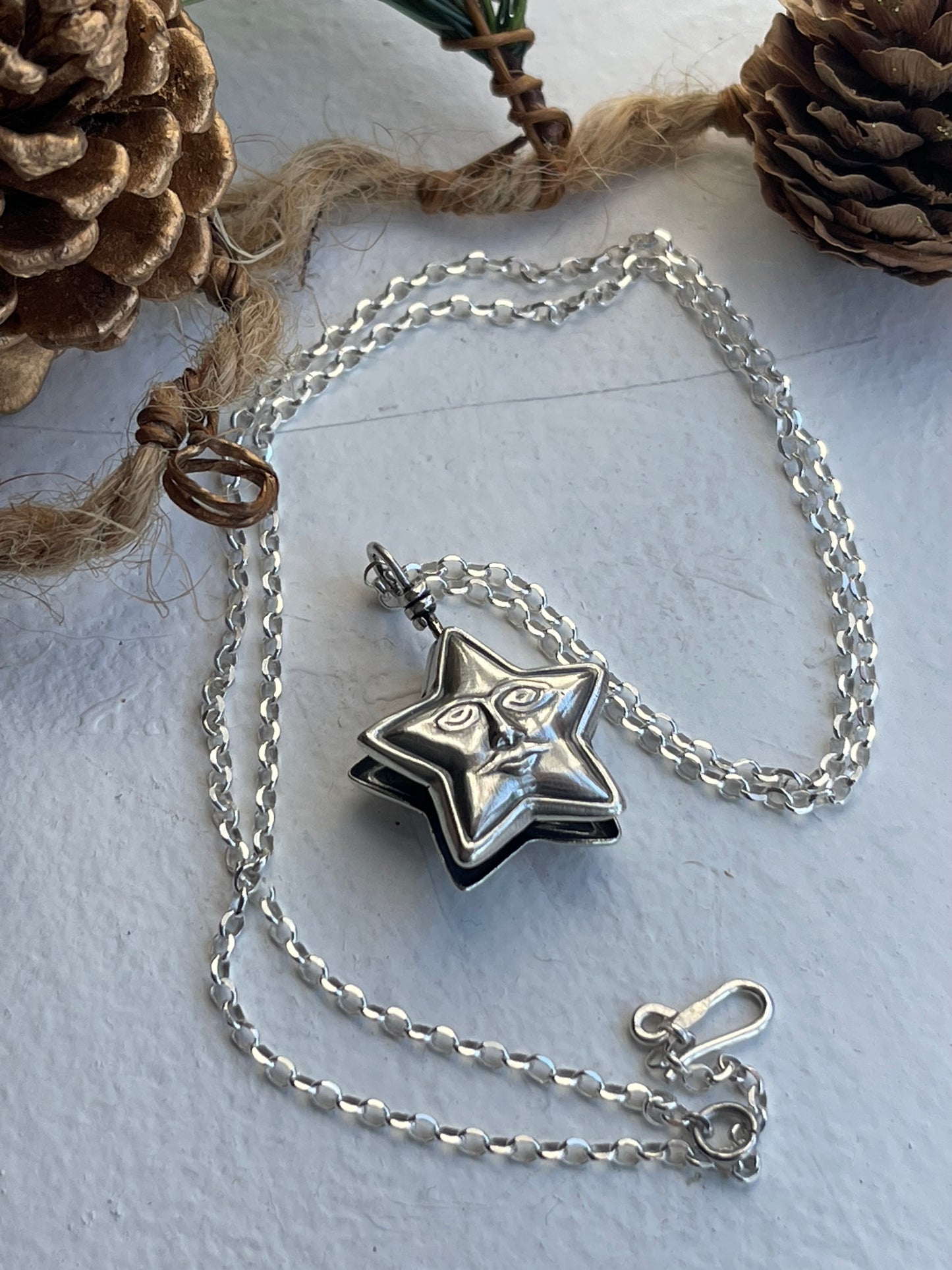 *Starry Jingle Bells • Festive Star Bell Necklaces