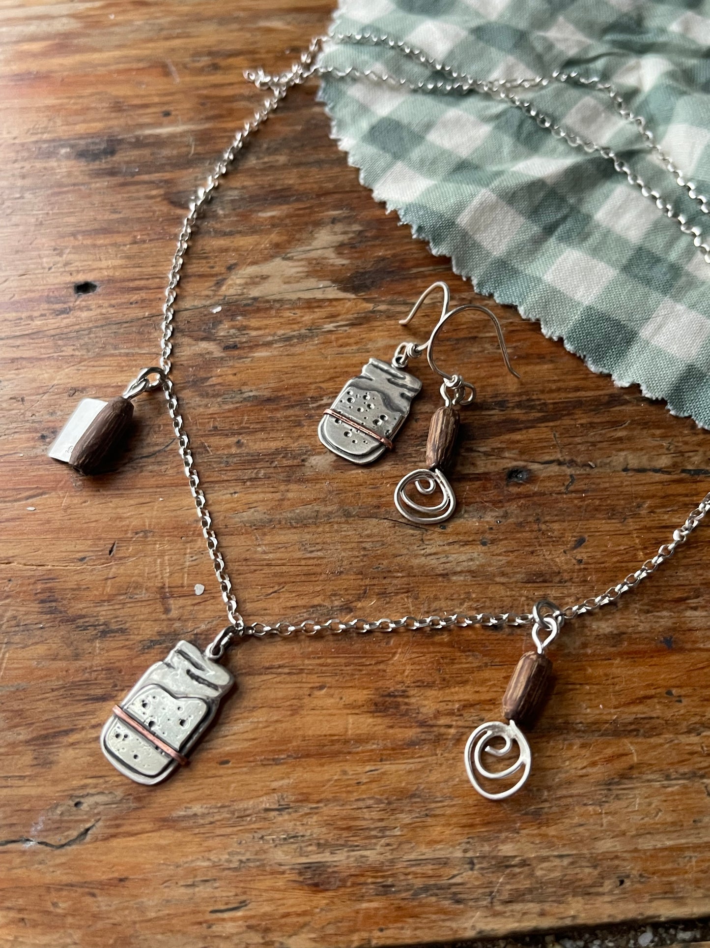 *Sourdough Starter Charm Necklaces • Made to Order