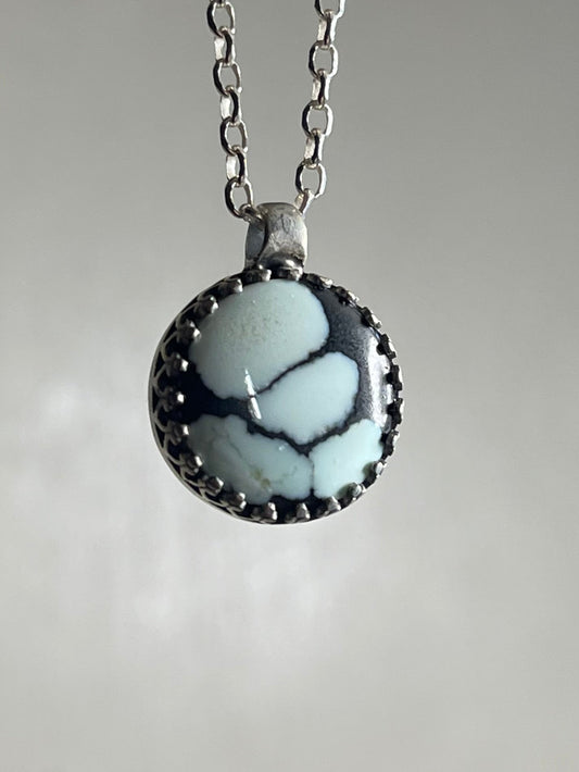 *Desert Bloom Skull Pendant Necklace