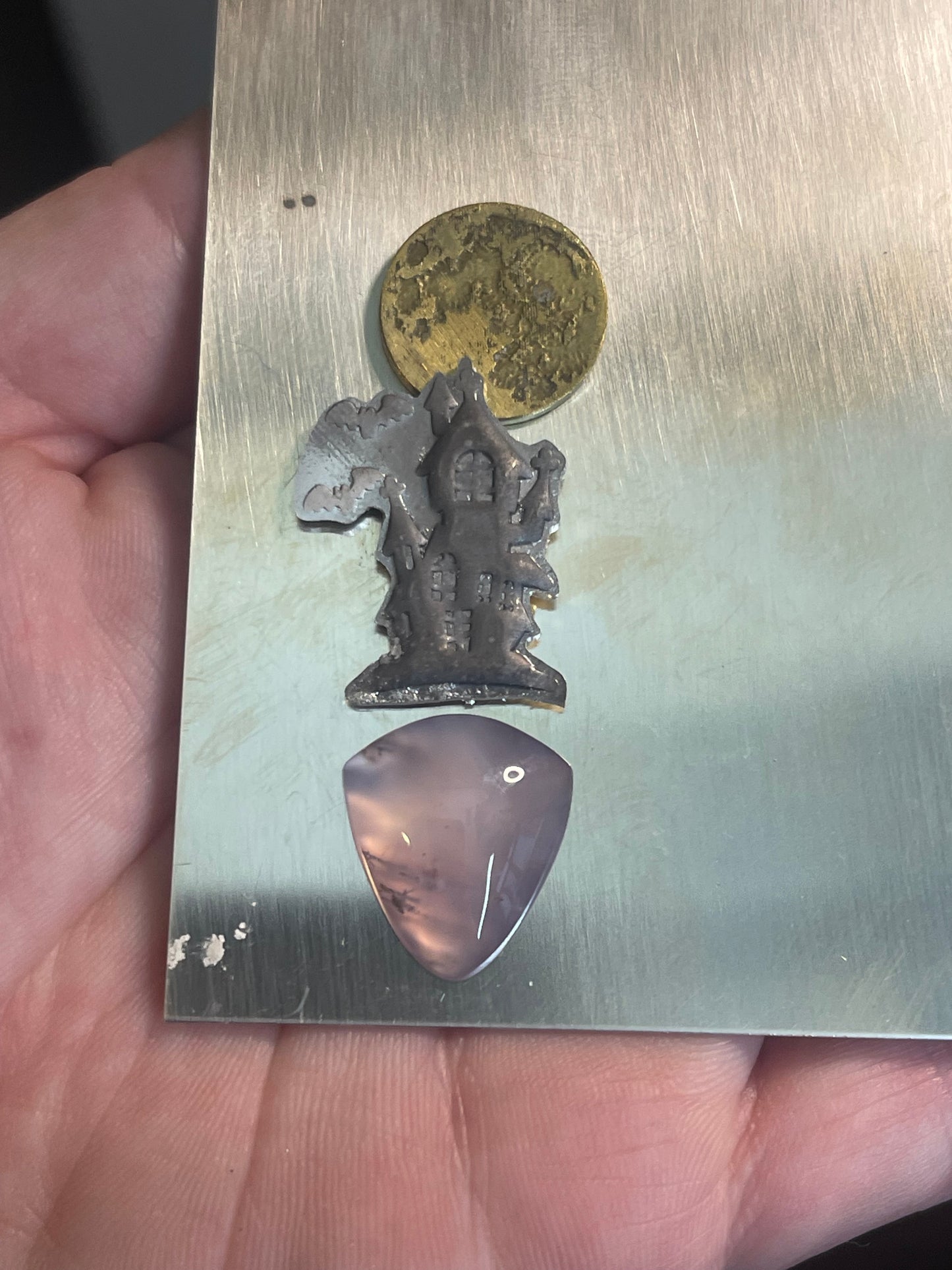 RESERVED Custom Pendant for Anna