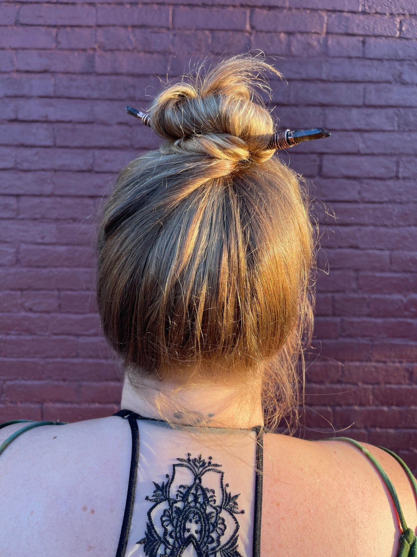 Electroformed Crystal Hair Sticks