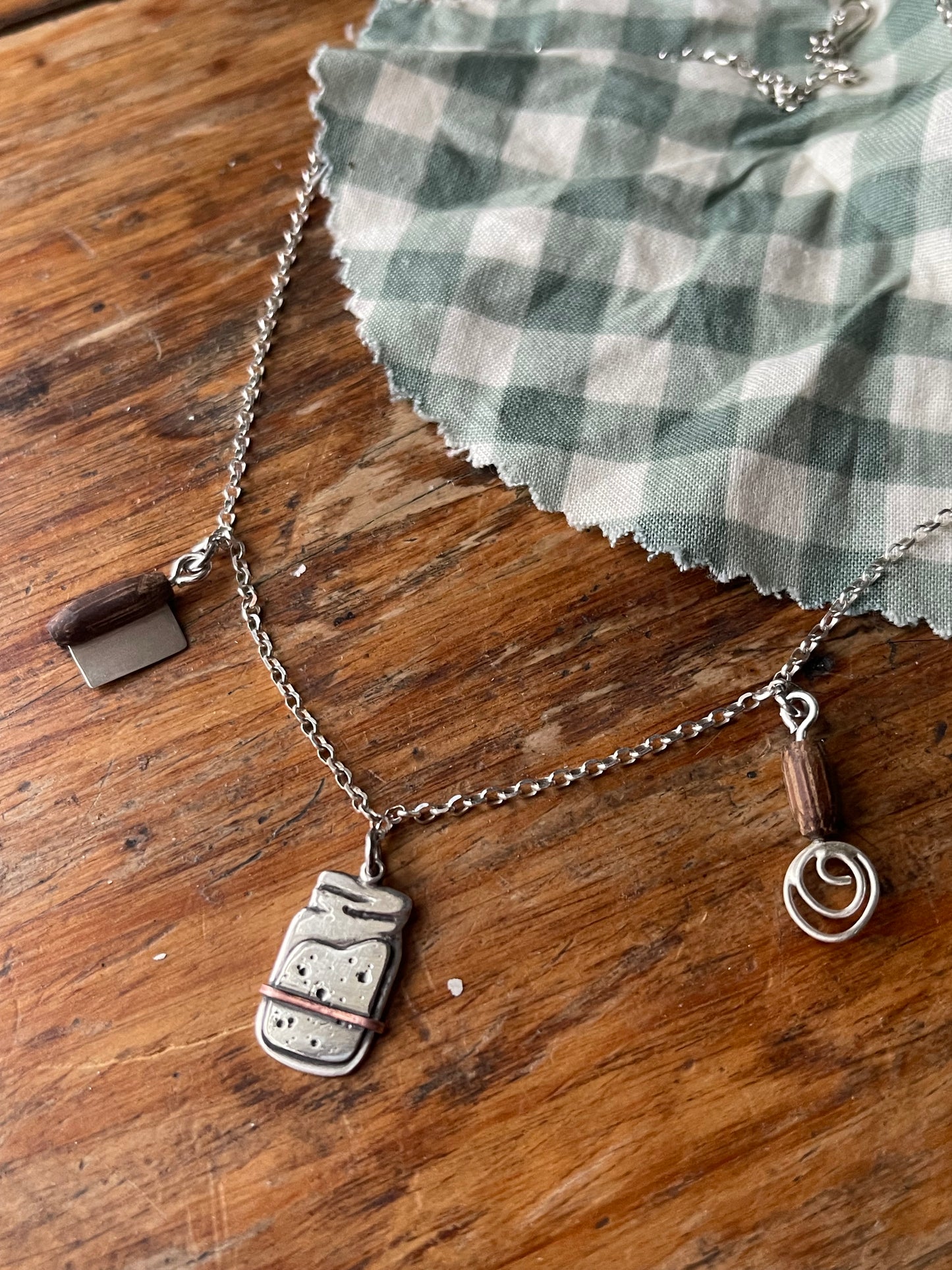 *Sourdough Starter Charm Necklaces • Made to Order