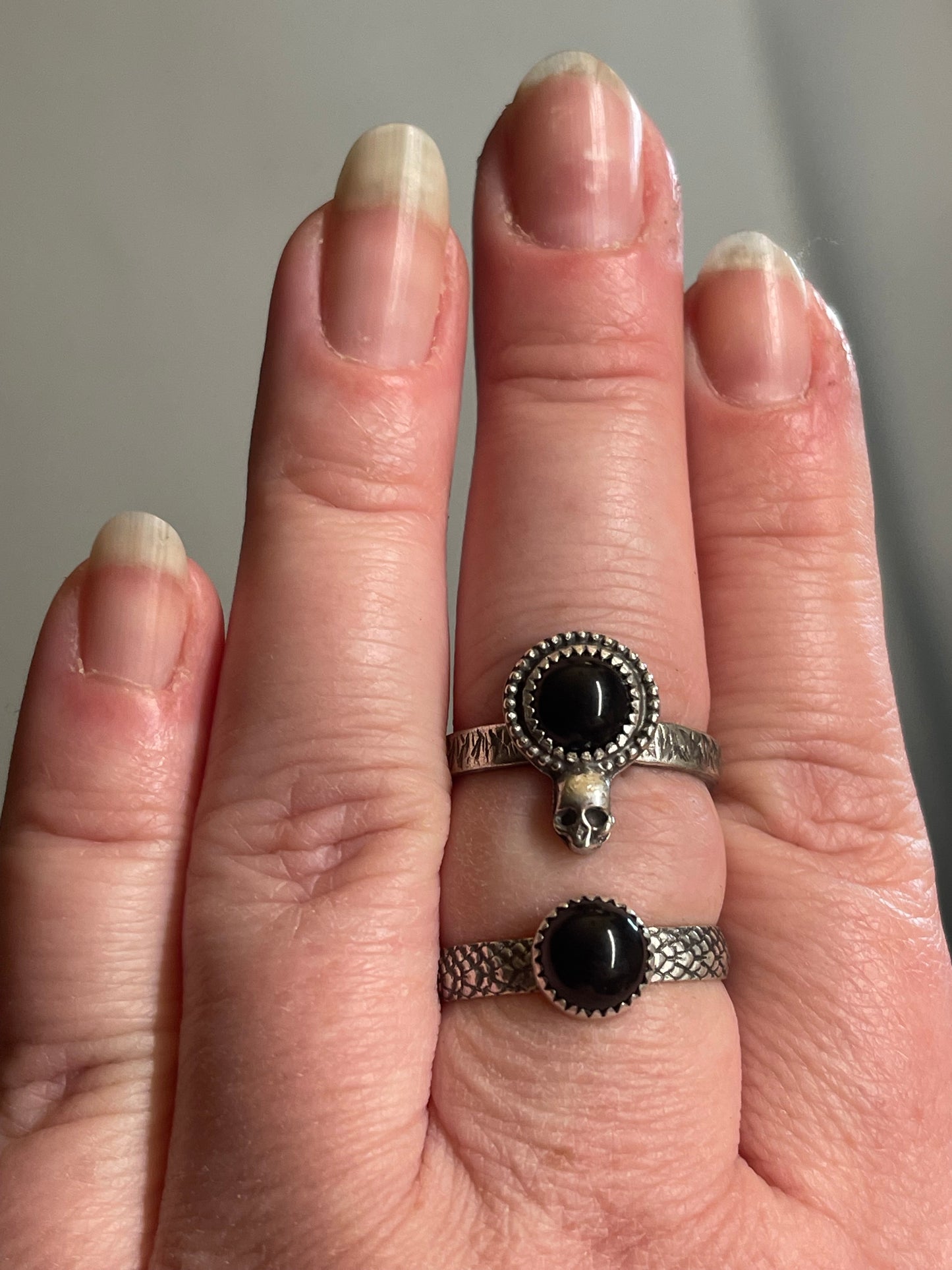 *Bellatrix Black Onyx Rings