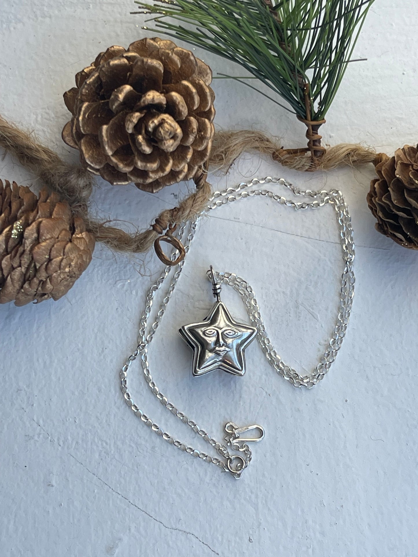 *Starry Jingle Bells • Festive Star Bell Necklaces