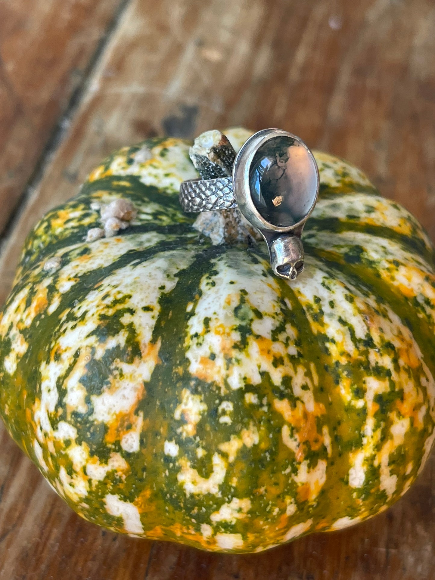 *Bog Witch Moss Agate Rings