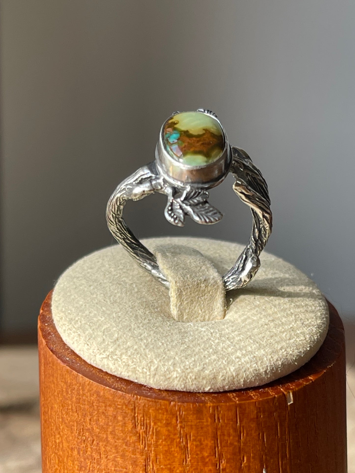 A Walk in the Woods • Royston Turquoise Sterling Silver Statement Ring