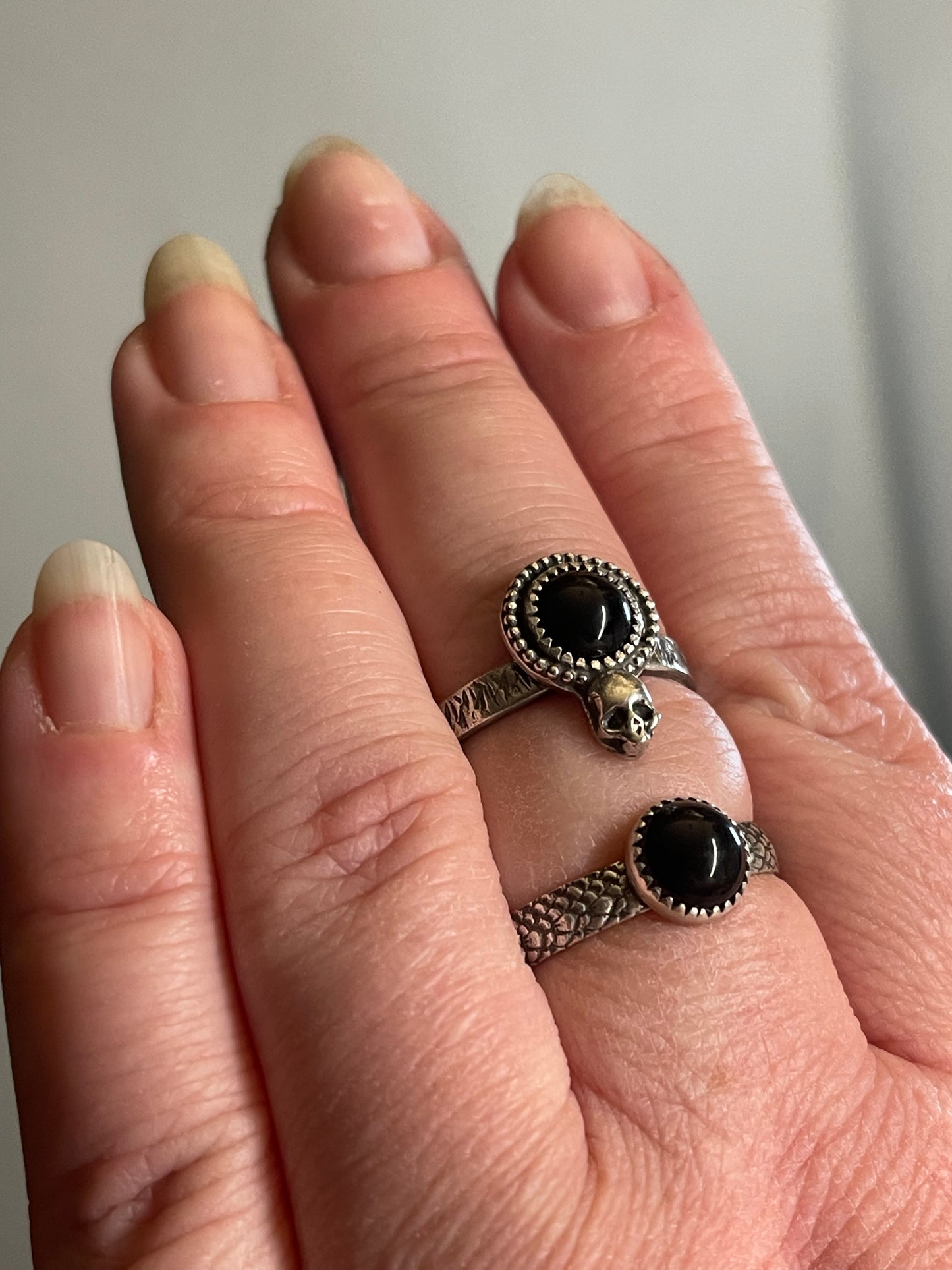 *Bellatrix Black Onyx Rings