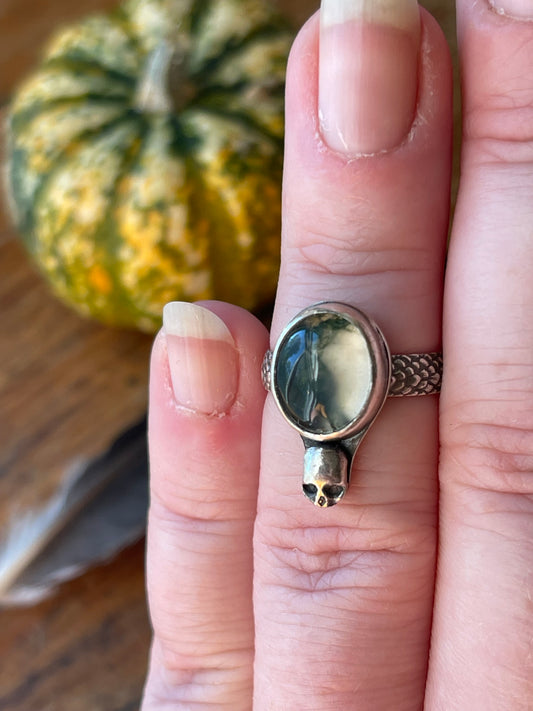 *Bog Witch Moss Agate Rings