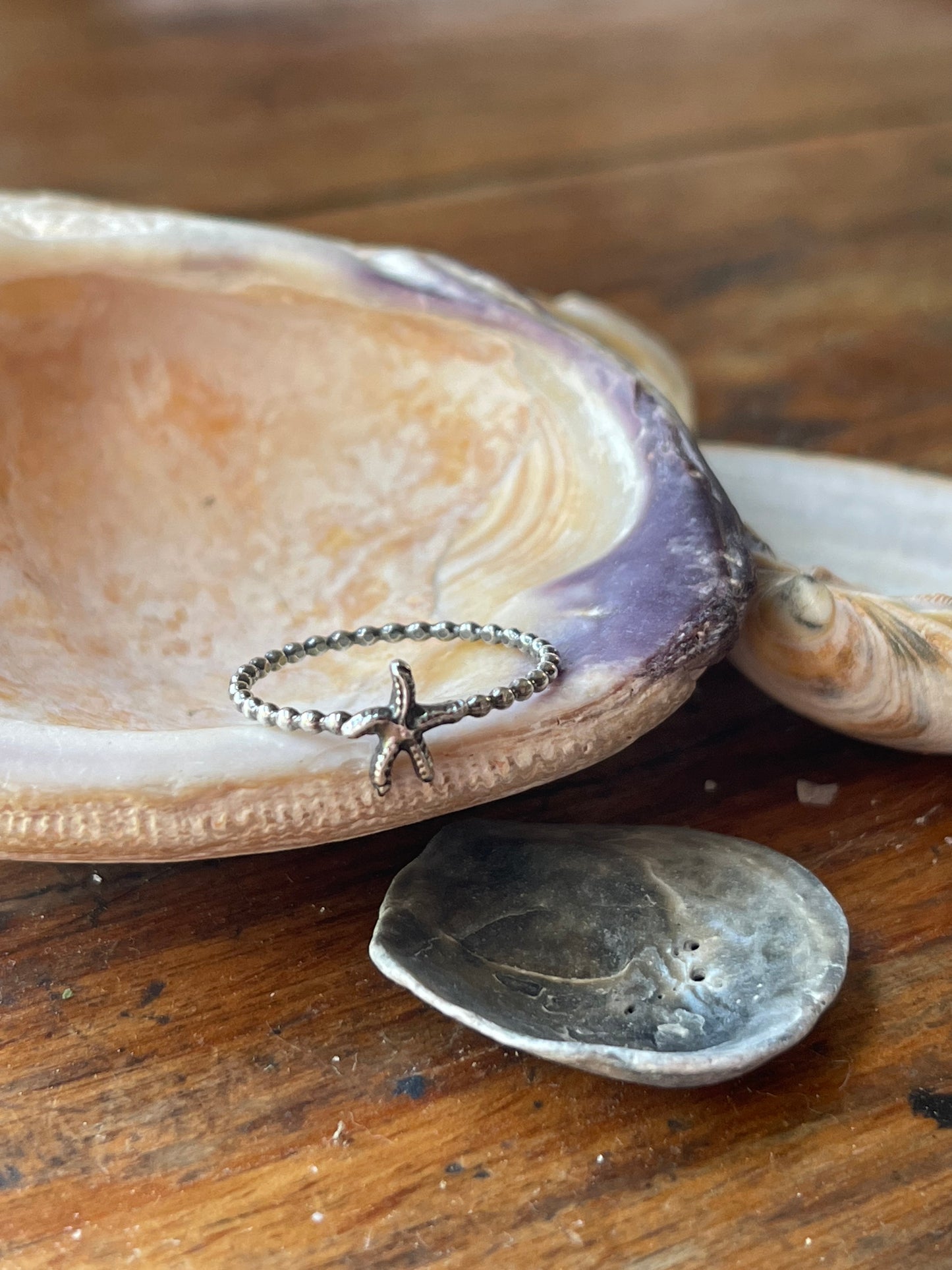 Calypso Sea Sterling Silver Stacker Rings