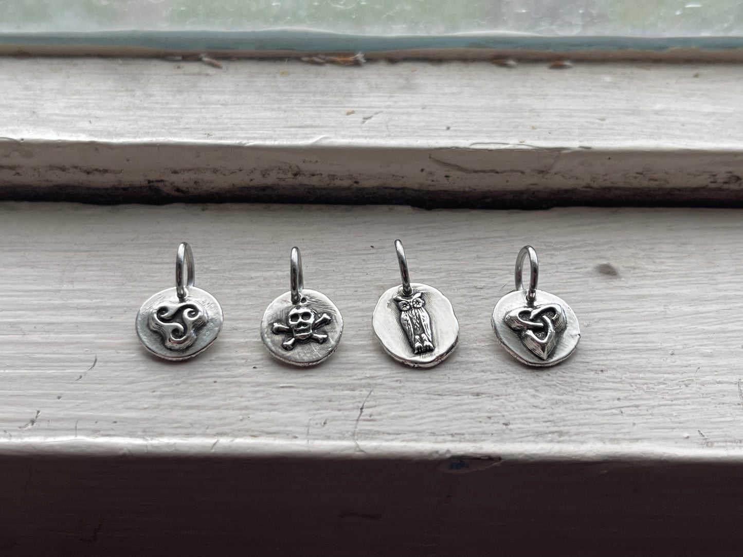 MTO Sterling Silver Charm Necklace